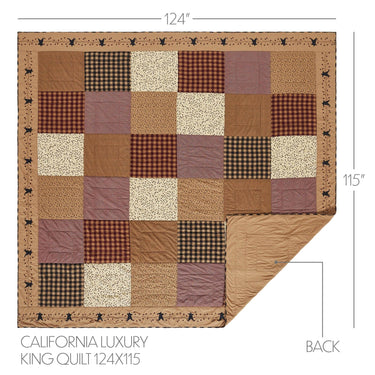 Pip Vinestar California/Luxury King Quilt 124Wx115L - The Fox Decor